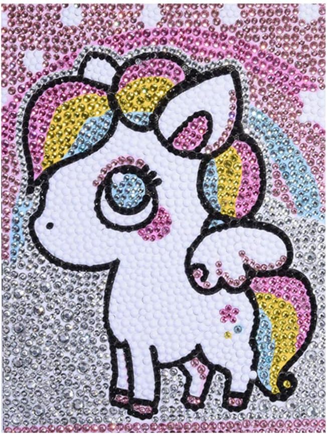 5D Diy Diamond Painting Special Shape Diamond Cute Nimals Diamond Painting Kits For Kids Beginner One Size A