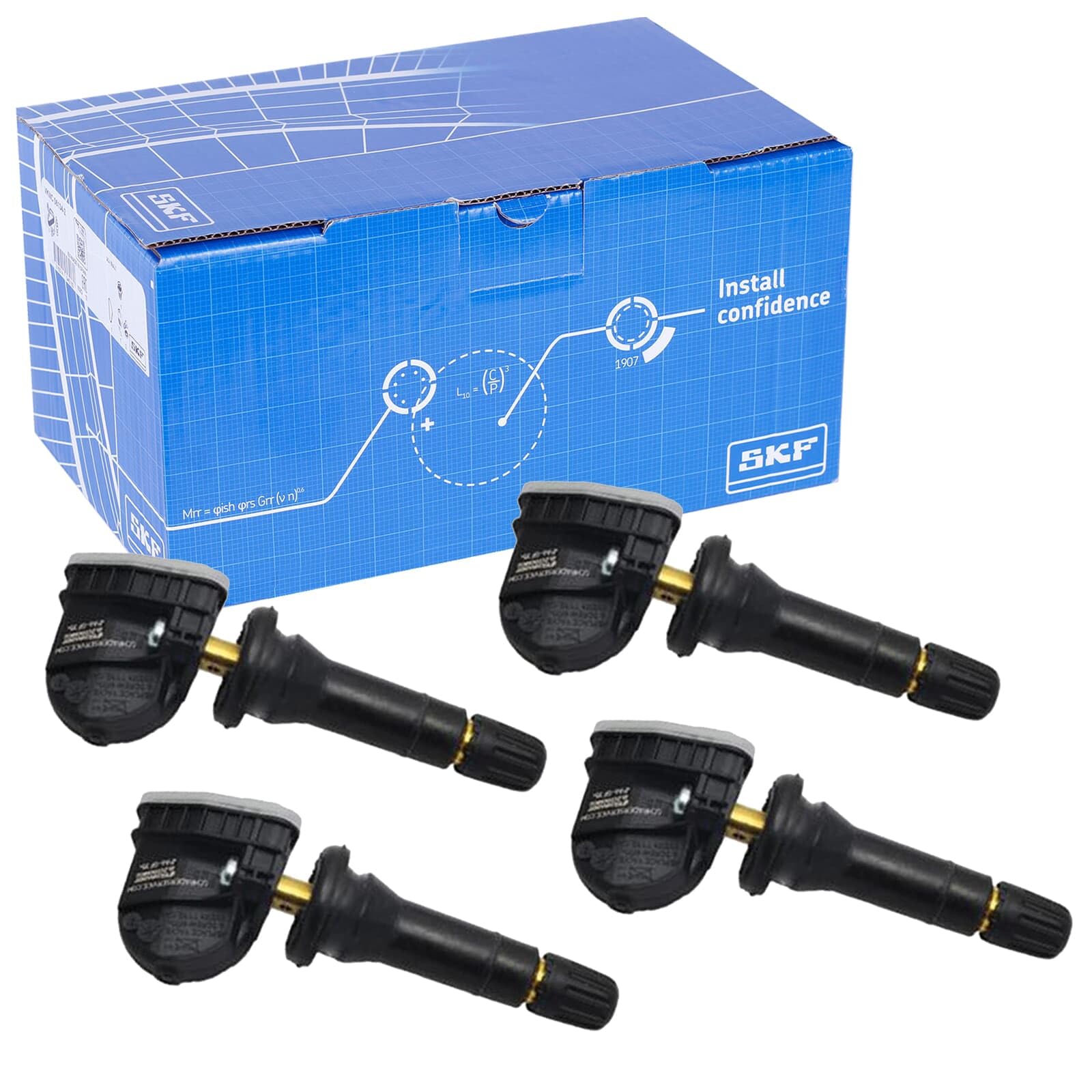 BandelOne enthält 4x SKF Reifendrucksensoren Rdks Tmps passend für Cadillac CT6 Cts Escalade Srx