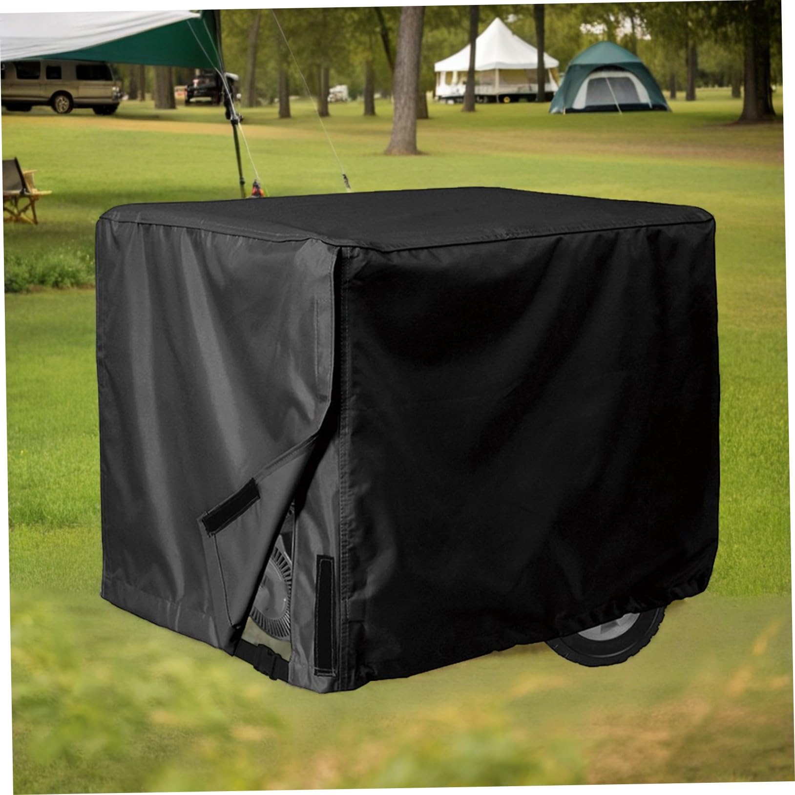 Sosoport Funda Para Generador De Exterior Oxford Funda Resistente Para Lluvia y Polvo Para Uso Al Aire