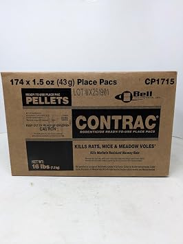 CP1715 CONTRAC Rodenticide, Blue