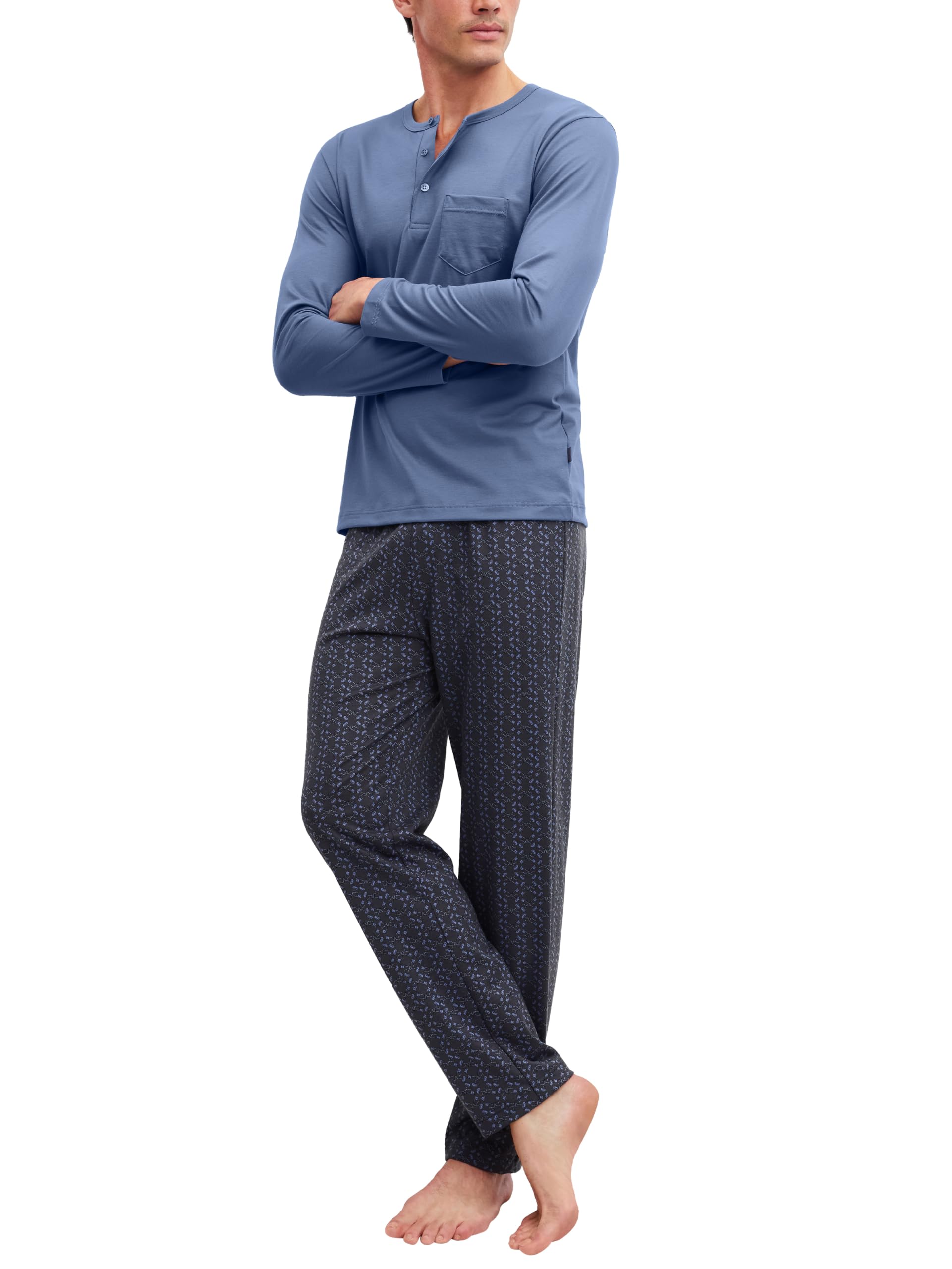 Calida Herren Relax Imprint Pyjamaset