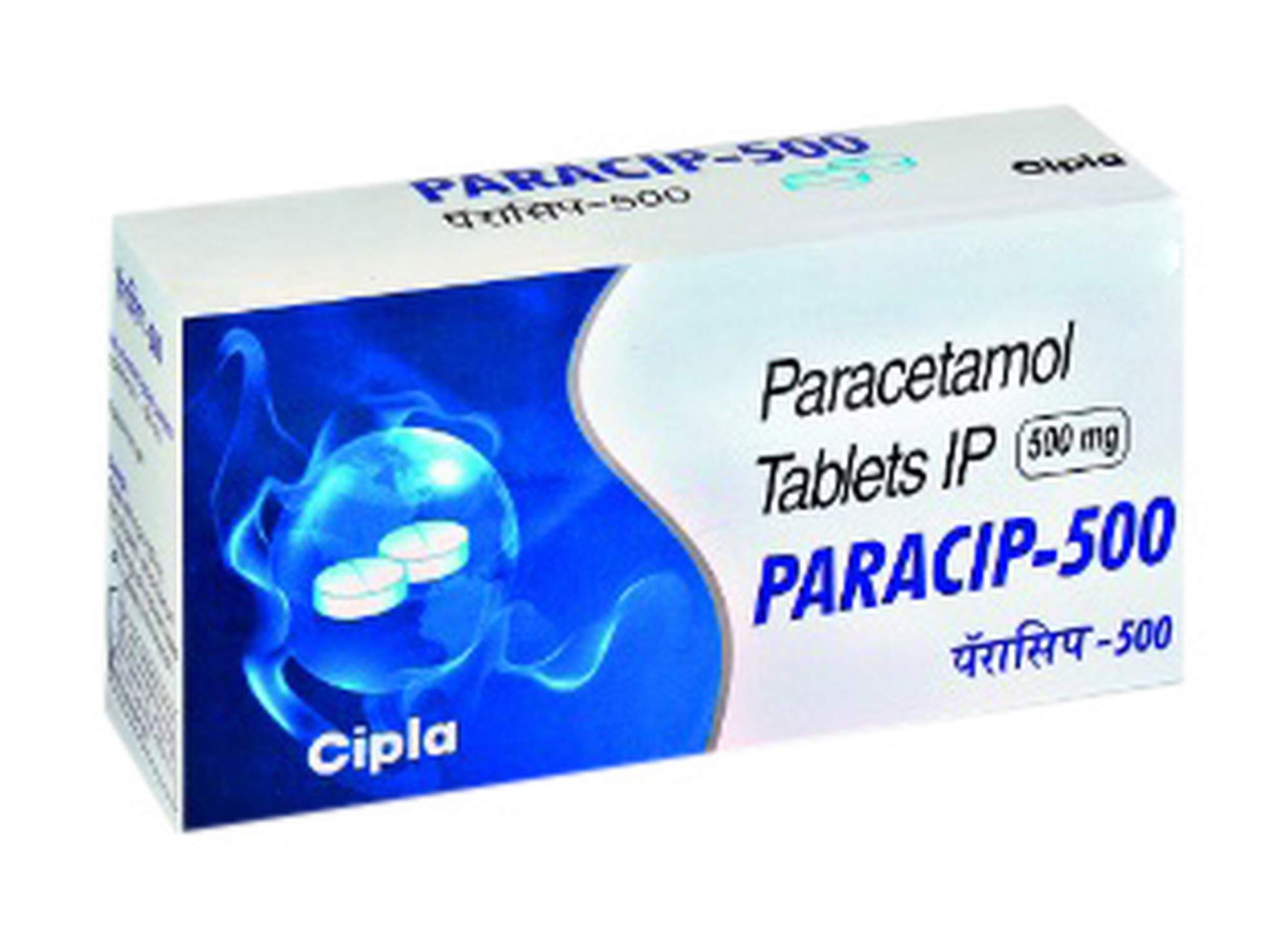 Paracip 500 - Strip of 10 Tablets