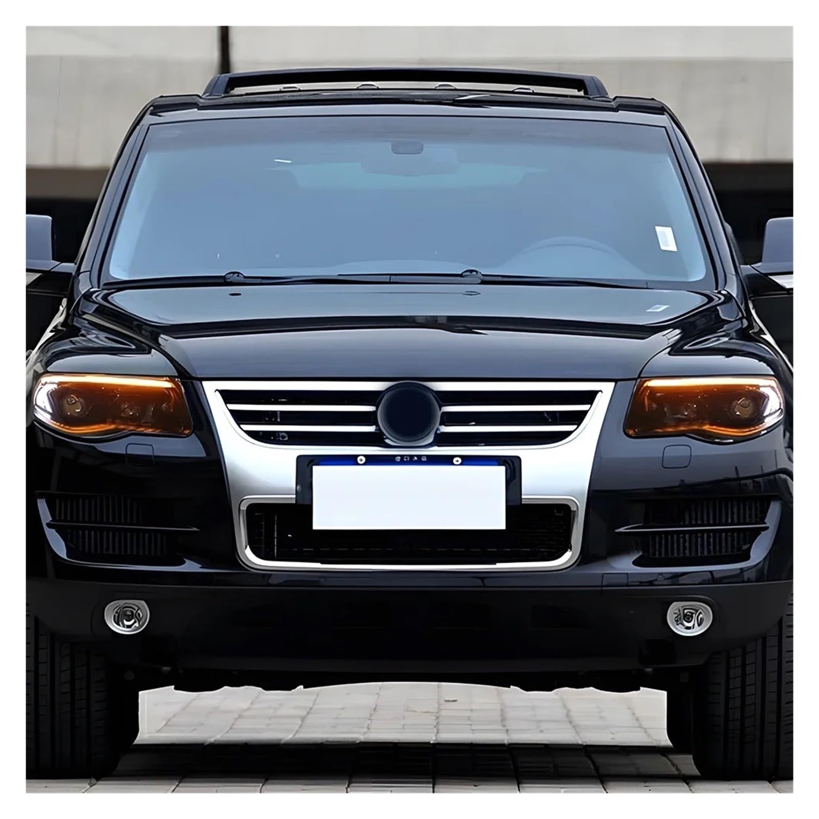 Fari Anteriori per VW Touareg 2007-2010, aggiornamento fari Auto con proiettore a Doppia Lente, Accessori Plug And Play