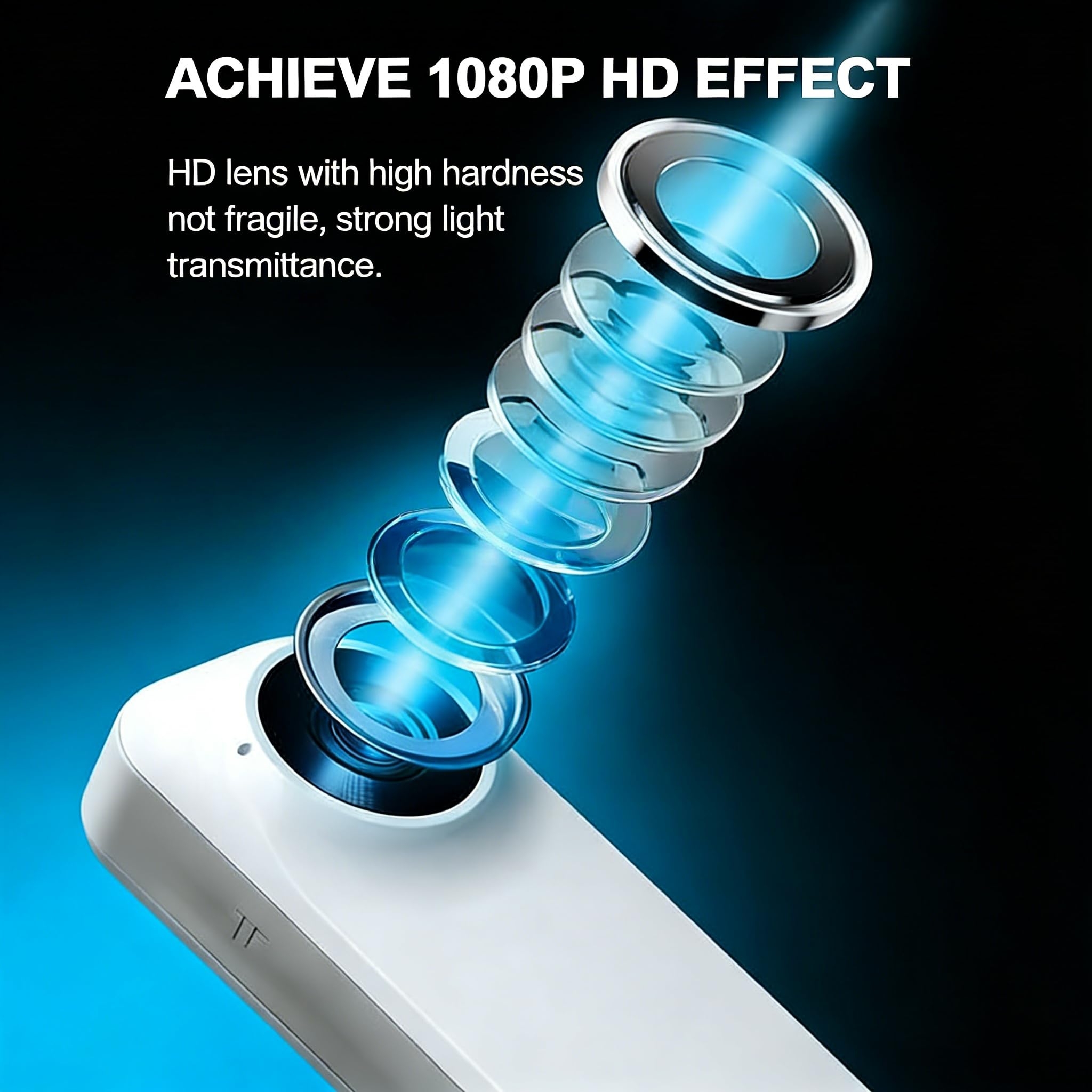 Tonysa Collare per Fotocamera per Animali Domestici per Video e Foto, Collare per Fotocamera per Animali Domestici HD WiFi USB Ricaricabile con Grandangolo di 170° e Display Digitale,