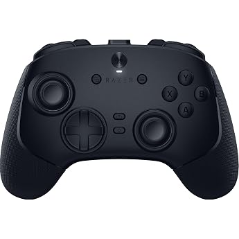 Razer Wolverine V3 Pro 8K PC Wireless E-Sports Controller for PC 8K Hz HyperPolling TMR Analogue Sticks with Interchangeable Caps 4 Mouse Click Back Buttons & 2 Claw Grip Bumpers Black