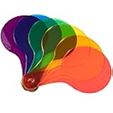 Color Paddles - Set of 6 - Hands-on Teaching Aid - Color Learning for Toddlers