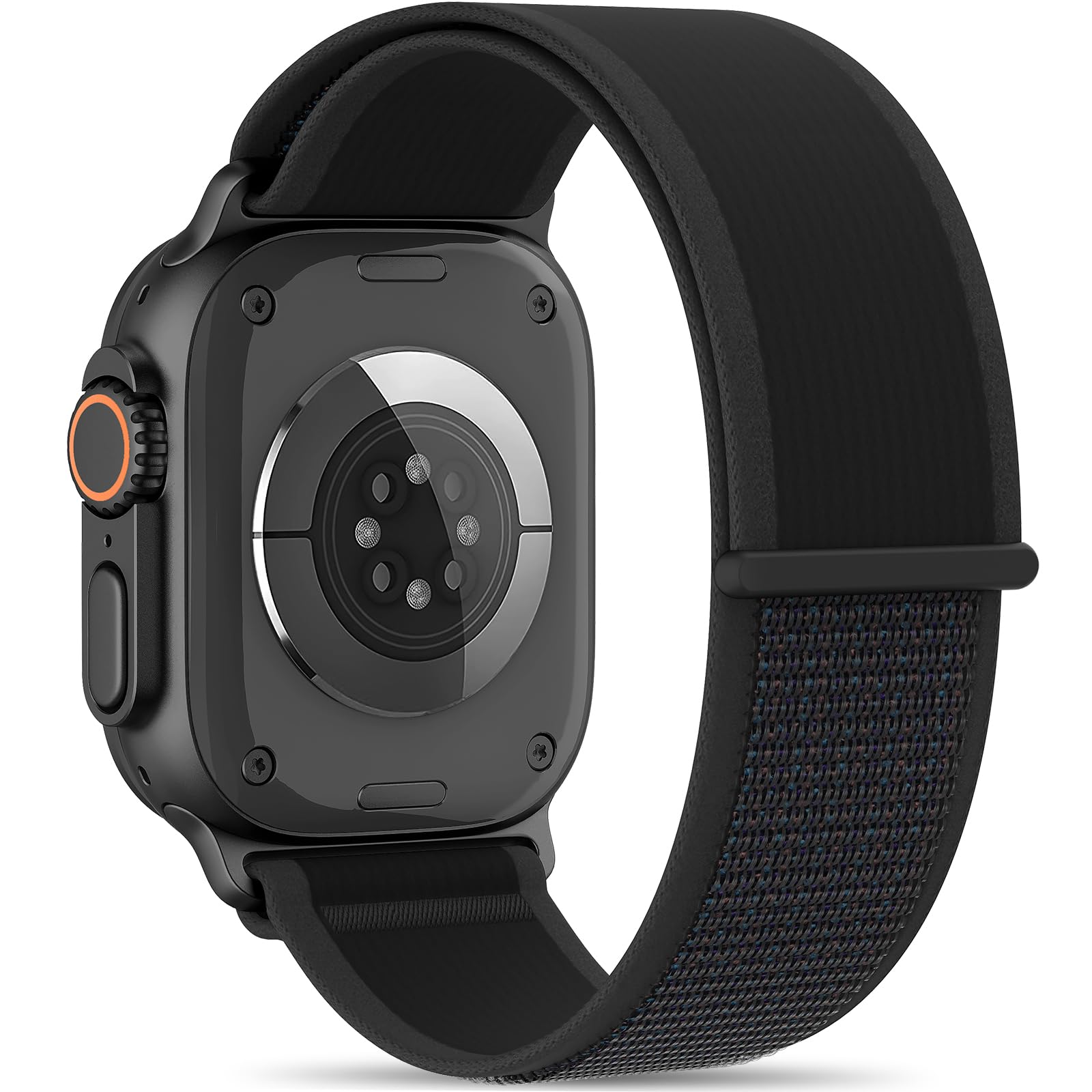 Yoohoo Cinturino Trail Loop Compatibile con Cinturino Apple Watch 42mm(Series 10) 41mm 40mm 38mm, Cinturino Regolabile Nylon Elastico Sport Cinturino per iWatch Series 10 9 8 7 6 5 4 3 2 1 SE