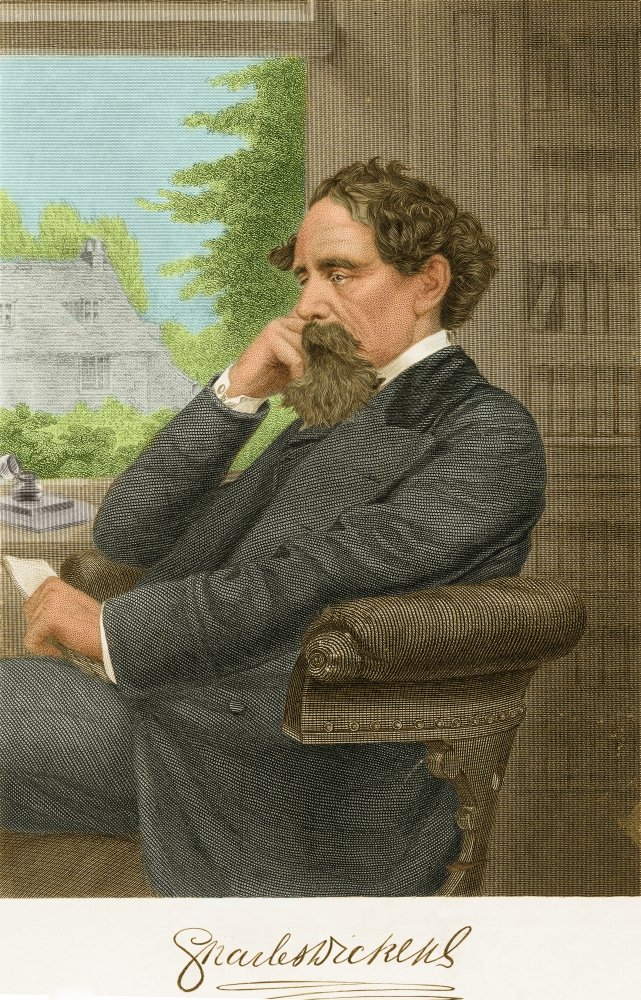 Charles Dickens English Author Poster Print by Science Source (18 x 24)