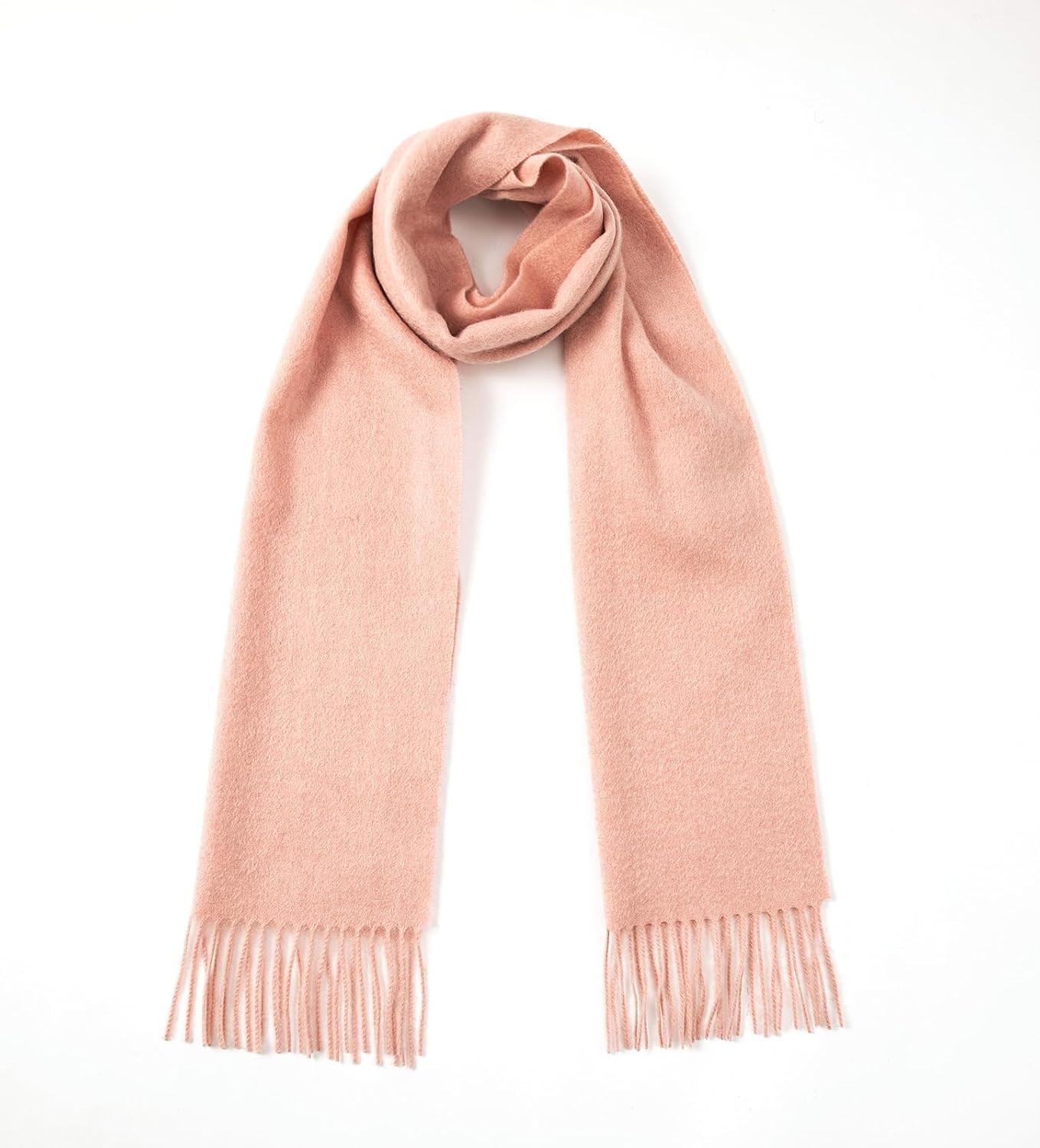 Villand Pure 100% Cashmere Scarf with Fringed Edges, Ultra Soft Large Cashmere Shawl Wrap for Women and Men - Image 3