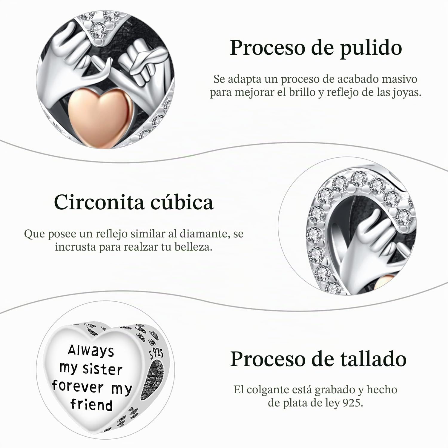 Abalorios Charms mujer, Colgantes Árbol de la Vida Plata de Ley 925 y Charms Pandora, Abalorios Pandora para Pulseras Europeas, Regalos para mamá mujer niña