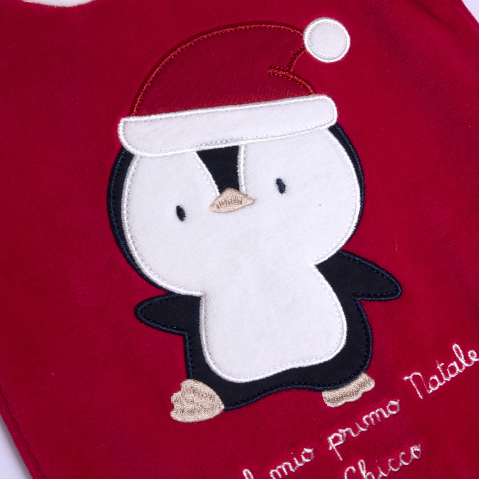 Chicco, Tutina Natale Neonato e Neonata, con Pratica Chiusura sulla Schiena, in Morbido Tessuto, Abbigliamento Neonato/Neonata 0-24 Mesi, Idea Regalo Nascita, Designed in Italy