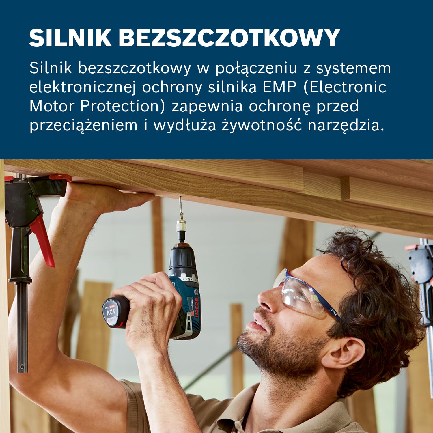 Bosch Professional system 12V: akumulatorowa wiertarko-wkrętarka GSR 12V-35 FC (wymienny uchwyt GFA 12-B, 2 akumulatory GBA 12V 3.0Ah, ładowarka GAL 12V-40, walizka L-BOXX)