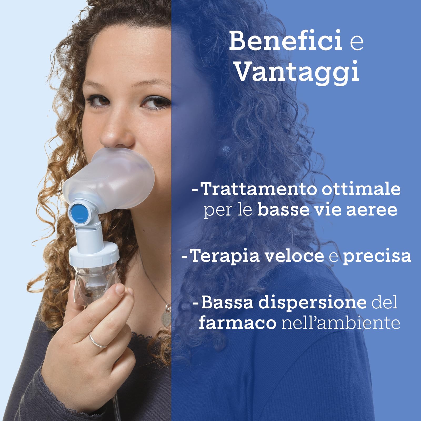 Air Liquide Healthcare, NEBULA, Sistema Completo per Aerosolterapia per Adulti e Bambini, Dotato di RINOWASH, NEBULA SPACER e Maschera Pediatrica, Ideale per tutta la Famiglia, Terapia Completa