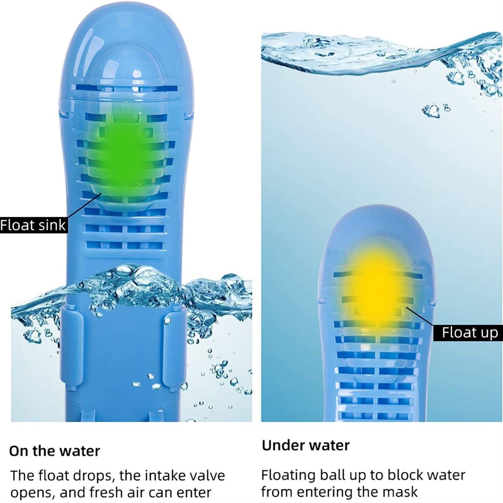 Set Maschera da Snorkeling Integrale per Bambini - Maschera Subacquea antiappannamento per Ragazzi e Ragazze, Attrezzatura per Lo Snorkeling subacqueo -