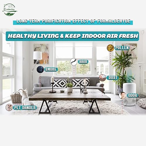 Miniatura 8 de Paquete de 2 filtros de repuesto Core 300 filtros de repuesto para purificador de aire, filtro de purificador de aire True Hepa Core 300 RF True