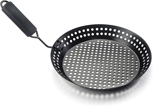 Miniatura 7 de Outset QN77 - Sartén para parrilla con mango extraíble de agarre suave, antiadherente de cobre