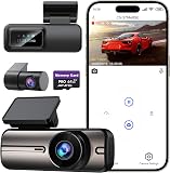 Amazon product image of Dash Cam Front and Rear 4K+1080P