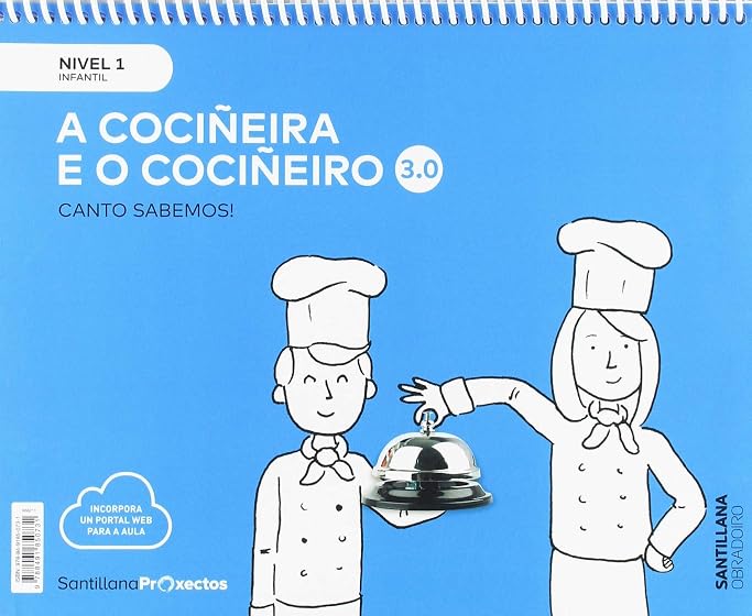 O Cociñeiro Nivel 1 Infantil 3 Anos Serie Canto Sabemos! 3.0 Ed 2019 G