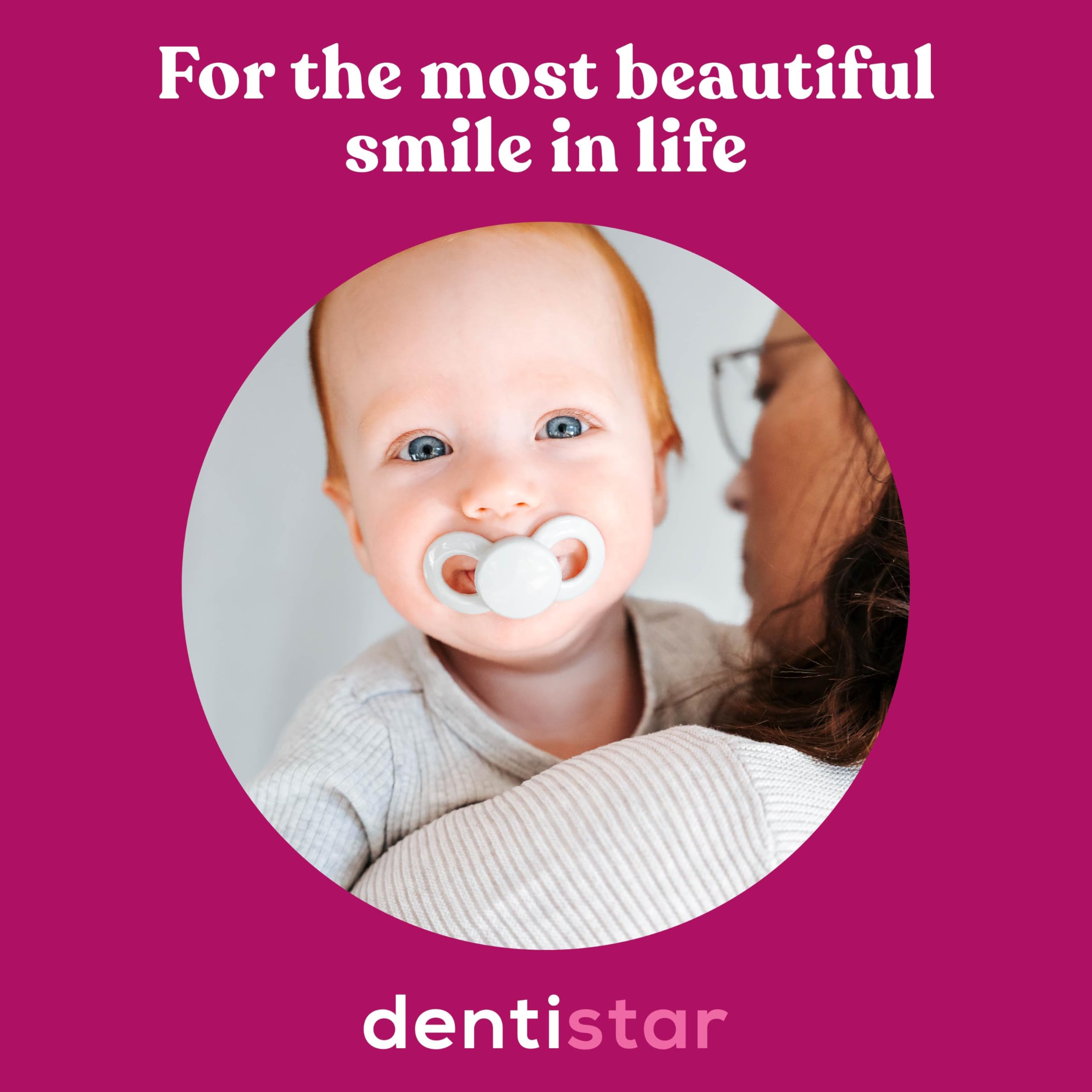 Dentistar Gourde bébé 260 ml avec paille sans BPA – Bouteille hermétique poignée antidérapante Menthe