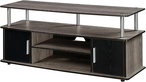 Miniatura 5 de Convenience Concepts Designs2Go Monterey - Mueble para TV, Madera, Gris(Weathered Gray)