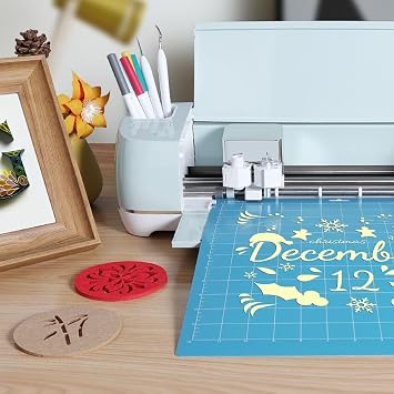 REALIKE 12x12 Lightgrip Cutting Mat Compatible with Cricut Maker 3/Maker 4/Maker/Explore 3/4/Air 2/Air/One(3 Mats), Gridded Adhesive Non-Slip Cut Mat for Crafts, Quilting, Sewing and All Arts