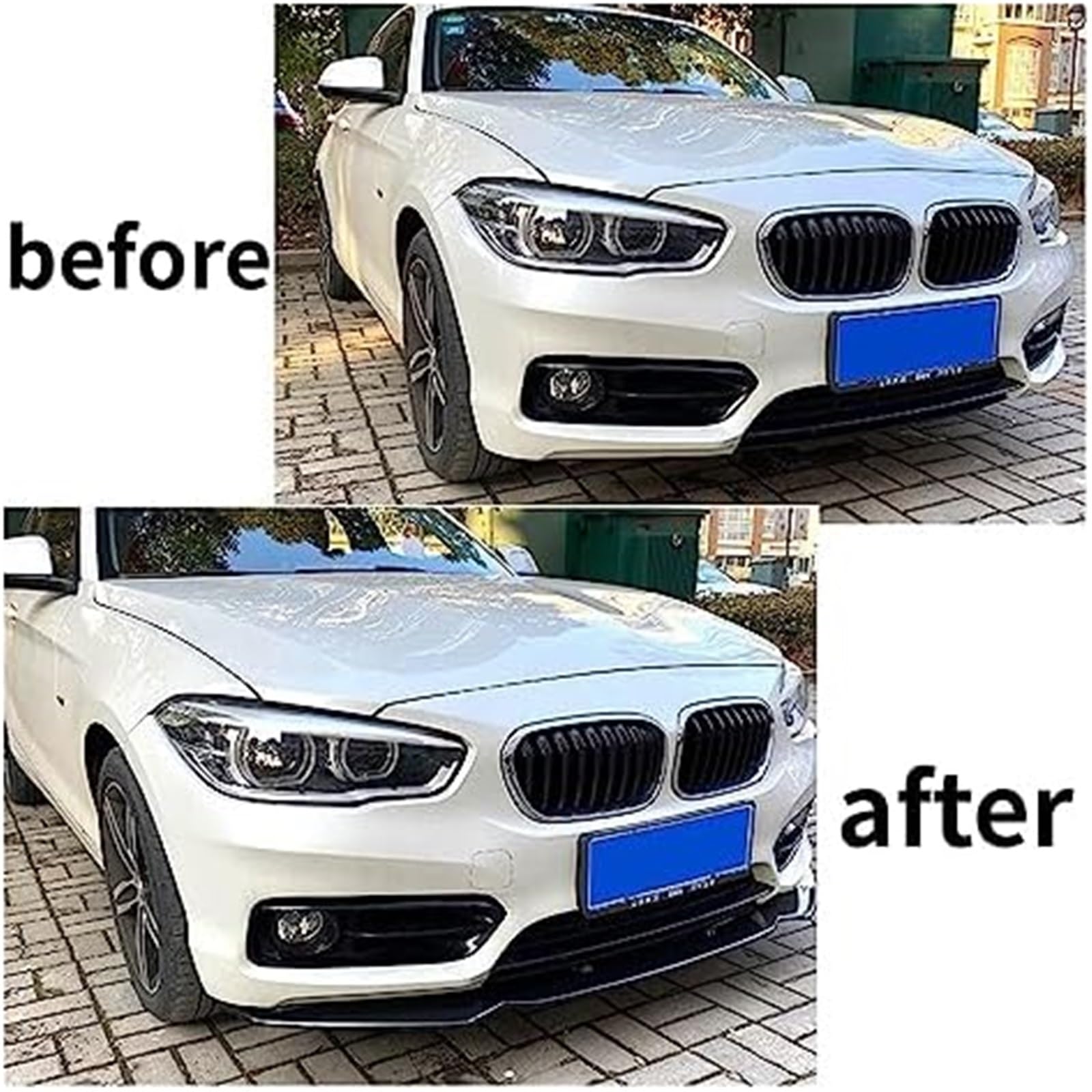 Splitter Car Front Bumper Lip Body Kit Spoiler, dla dla BMW, F20