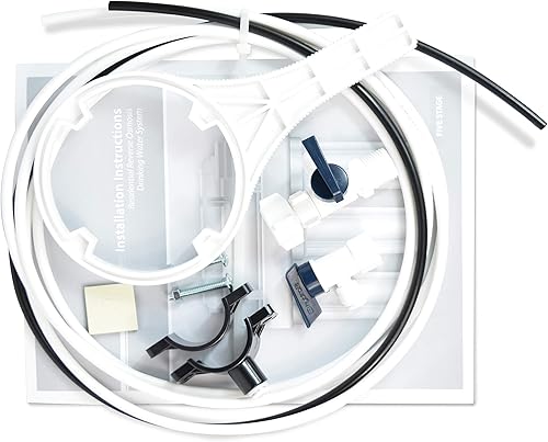 Kit de instalación de filtro de agua de ósmosis inversa estándar (RO) WECO/kit de mudanza