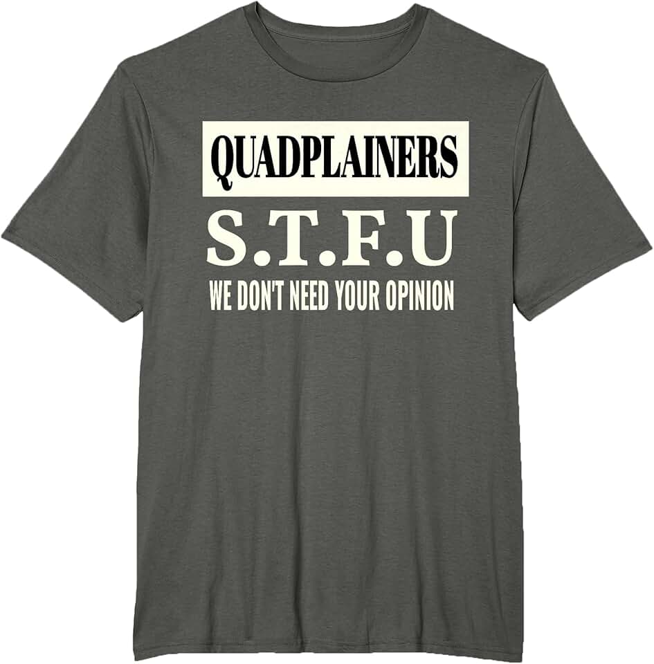 Funny T-shirt for wheelchair users