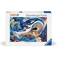 Ravensburger - Puzzle Drago di Notte e di Giorno per Adulti e Ragazzi