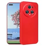 for Honor Magic 5 Pro Case Shockproof Pink, Honor Magic 5 Pro Phone Case Thin Hard PC Protective Case Anti-Fingerprint Cover with Ultimate Delicate Touch Feeling (Red)