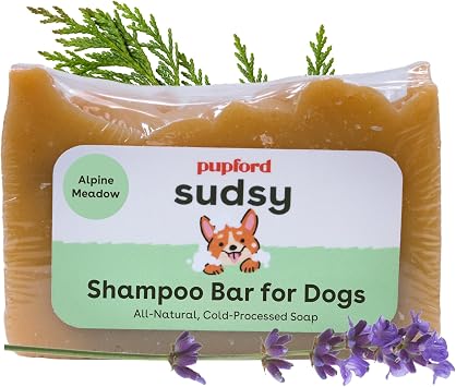 Pupford Sudsy Shampoo Bar for Dogs Alpine Meadow