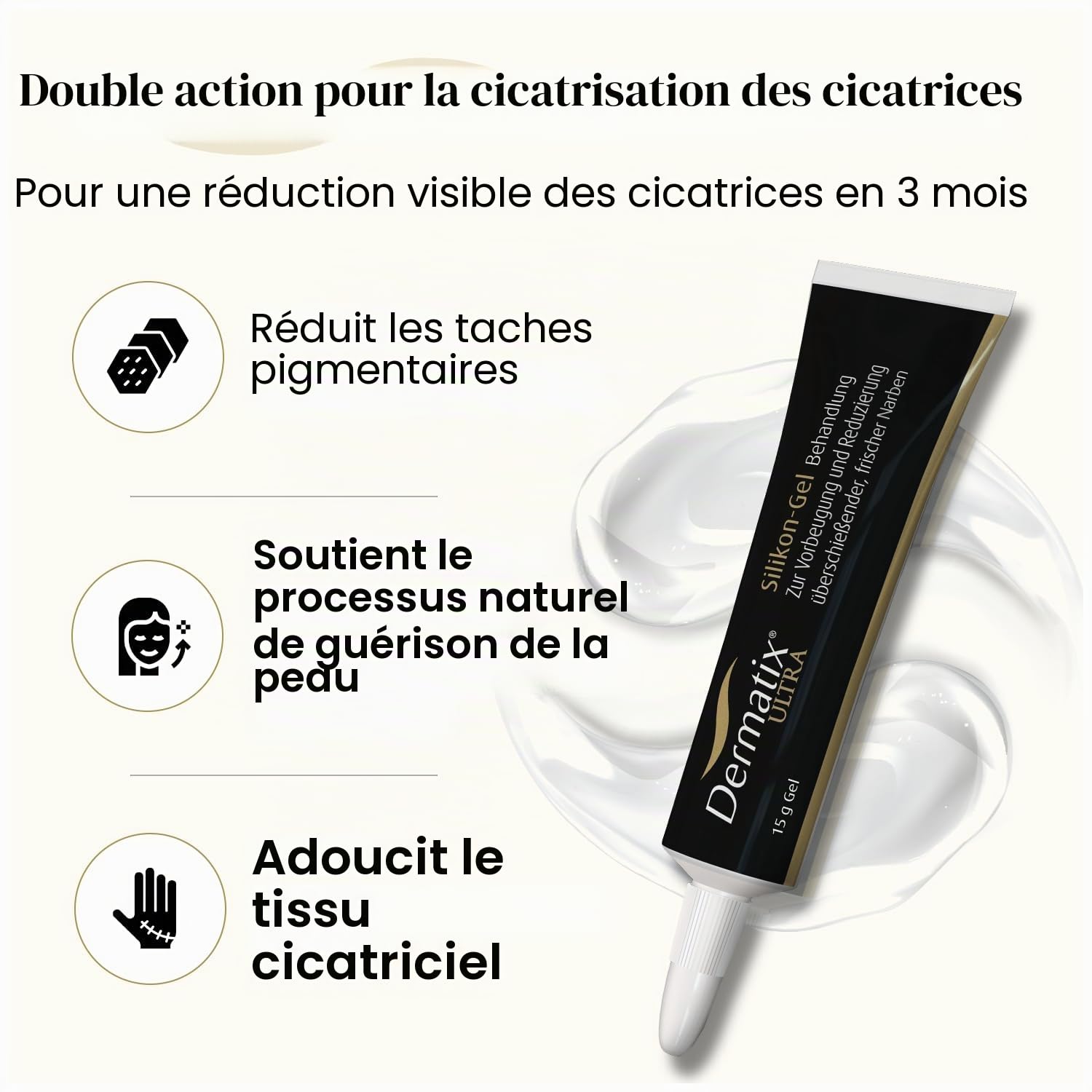 Dermatix Ultra Gel anti-cicatrices postopératoire soin des cicatrices 15 g