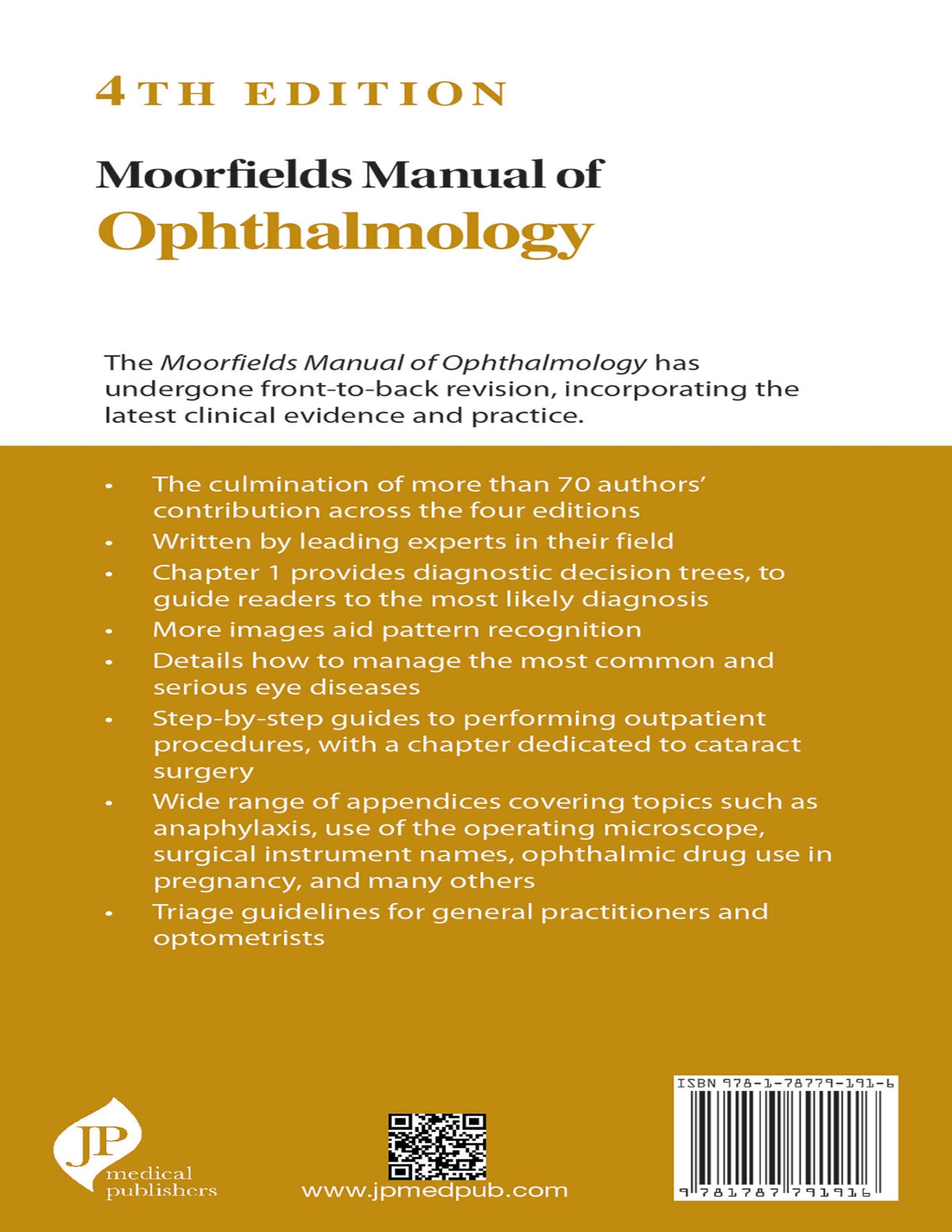 Moorfields Manual of Ophthalmology
