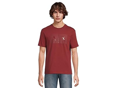 Armani Exchange Slim Fit Box Logo T-shirt Men