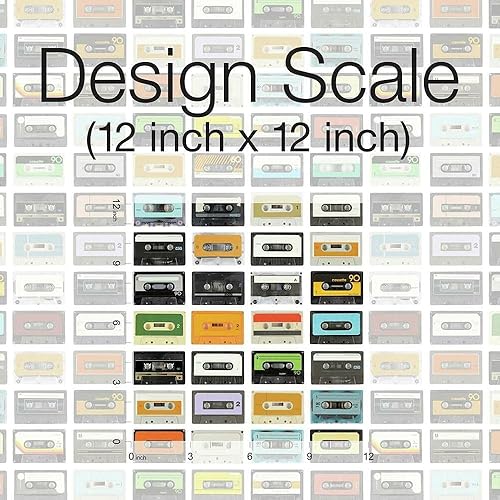 Miniatura 9 de RoomMates RMK12080RL - Papel pintado de casetes retro coloridos