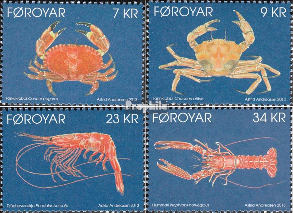 Prophila Collection Danimarca - Isole Faroe 72-74 (Completa Edizione) MNH ** MNH 1982 Faroese Villaggi (Francobolli per i Collezionisti