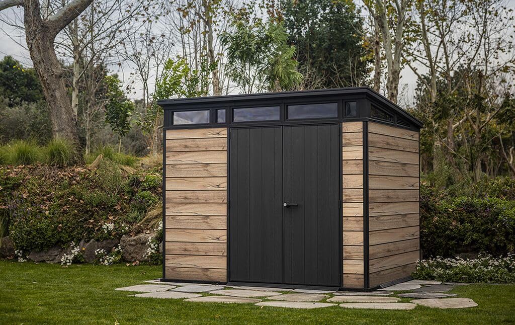 Abri de Jardin Signature 97 - Aspect Bois Douglas - 6m2 - KETER