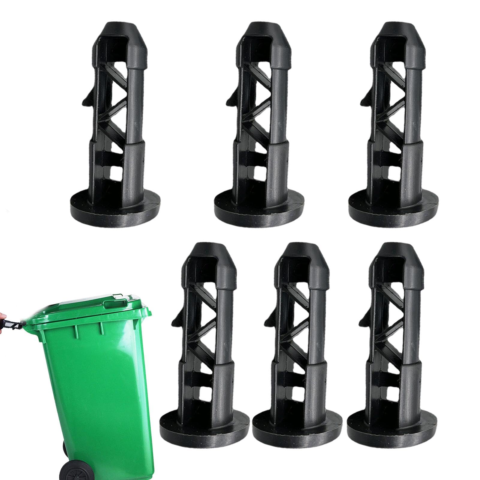 Bidoni Della Spazzatura Di Plastica Variopinti/latte Per La Separazione Residua Image124049226