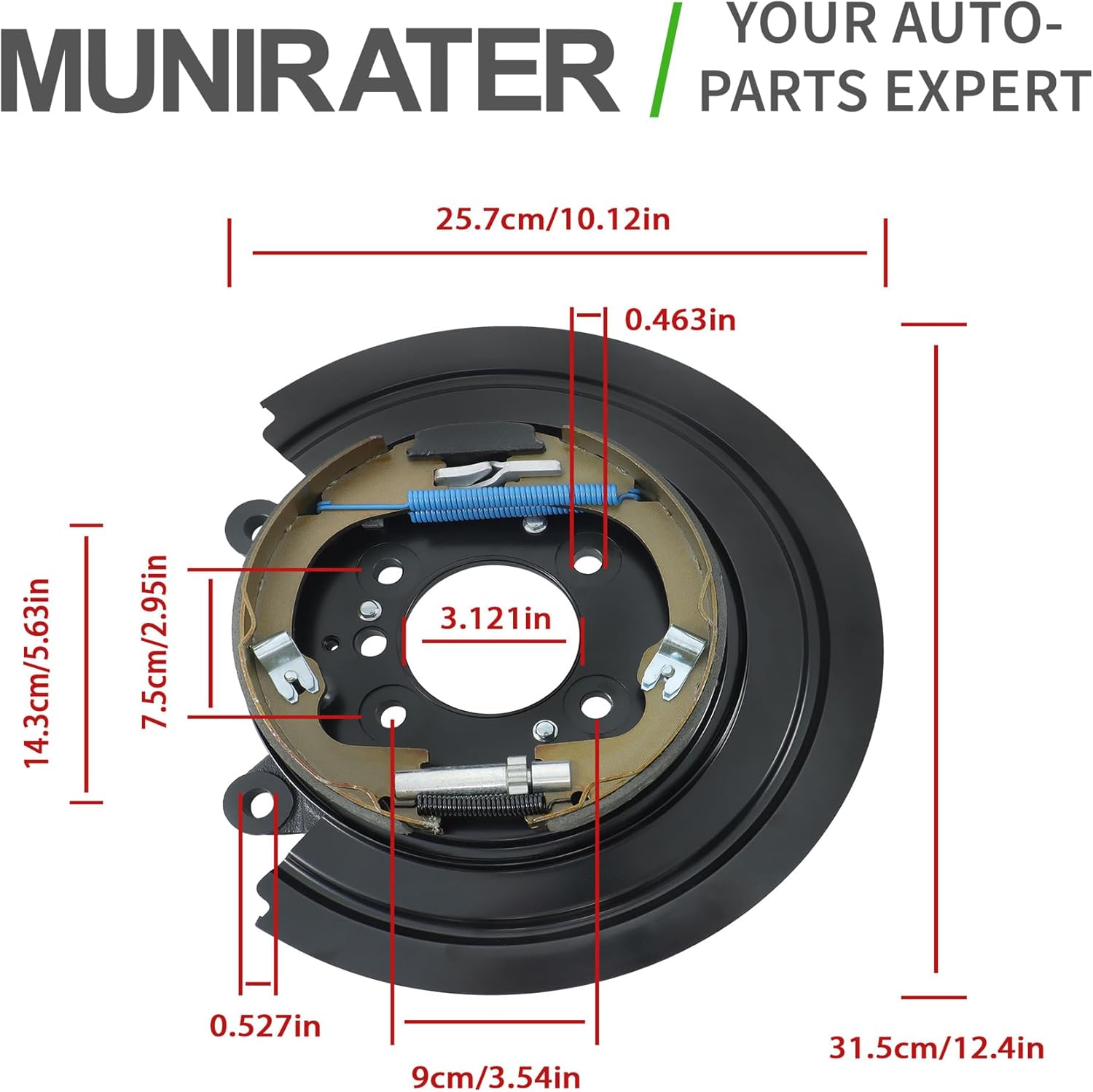 munirater Parking Brake Assembly Replacement for R-am 1500 2013-2018 Replacement for R-am 1500 Classic 2019-2021