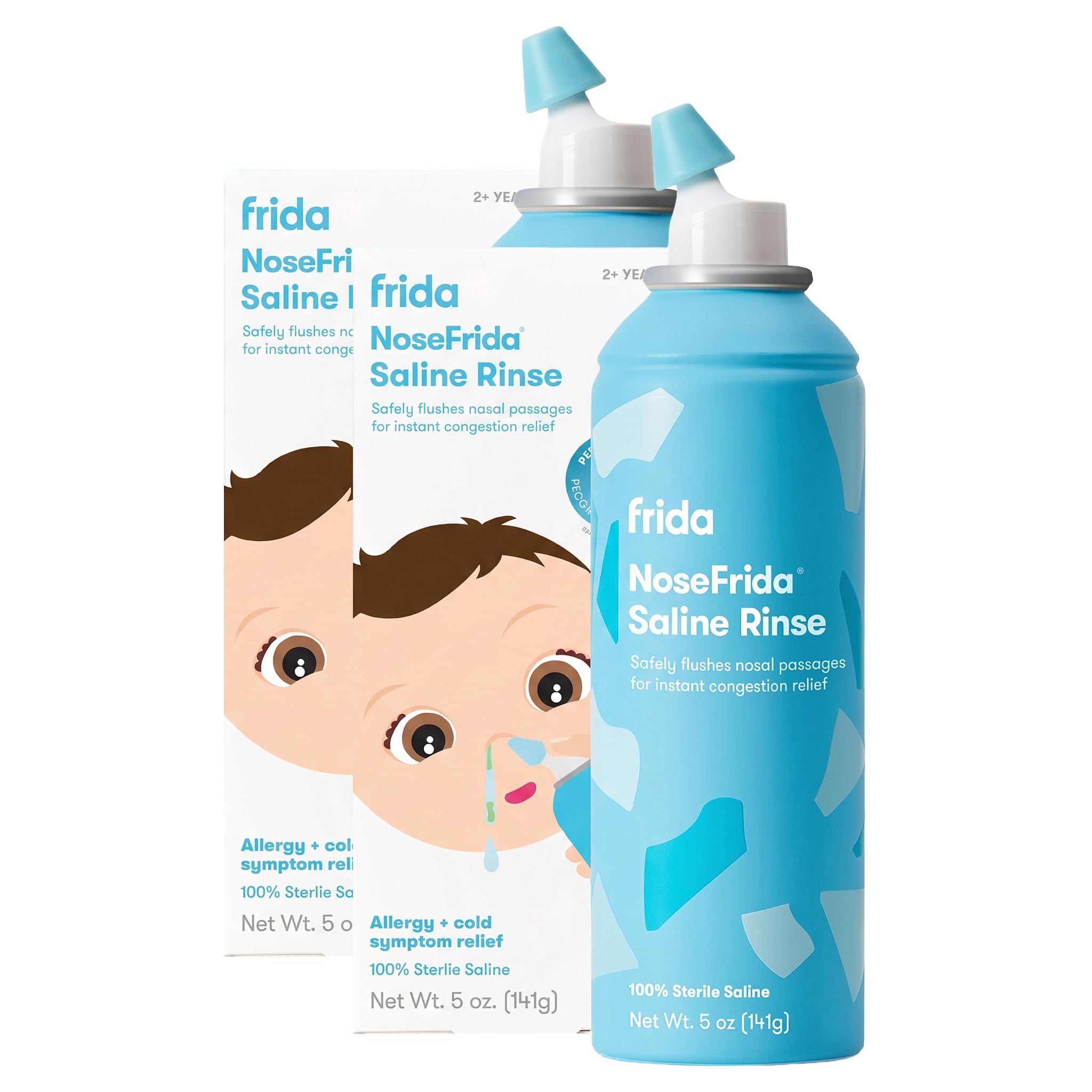 Frida NoseFrida Saline Mist Spray, Nasal Decongestant, 0.68 fl oz — Amazon image 9