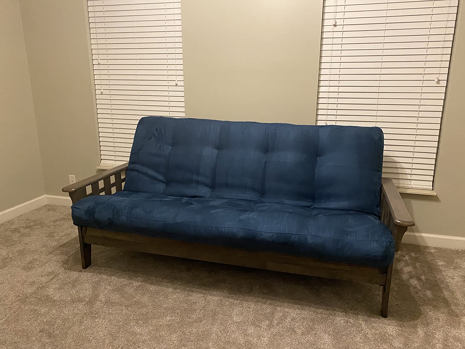 21/mo Finance Jerry Sales Tucson Rustic Walnut Frame and Mattress