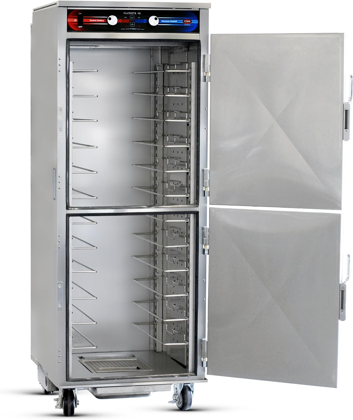 Food Warming Equipment PHTT-12 Precise Humidity Heated Holding Cabinet with Universal Tray Slides, Full Size