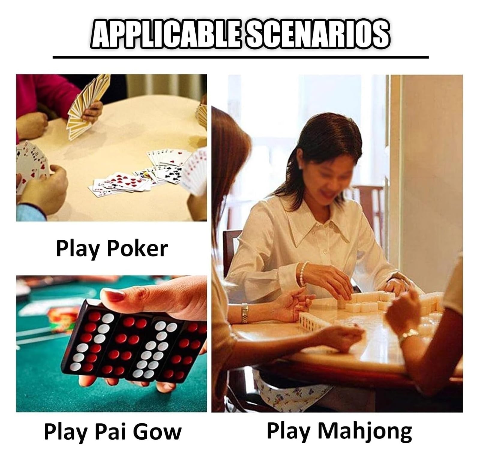 Tapis de poker, Style antidérapant et réduction du bruit(70cm/27.55in)