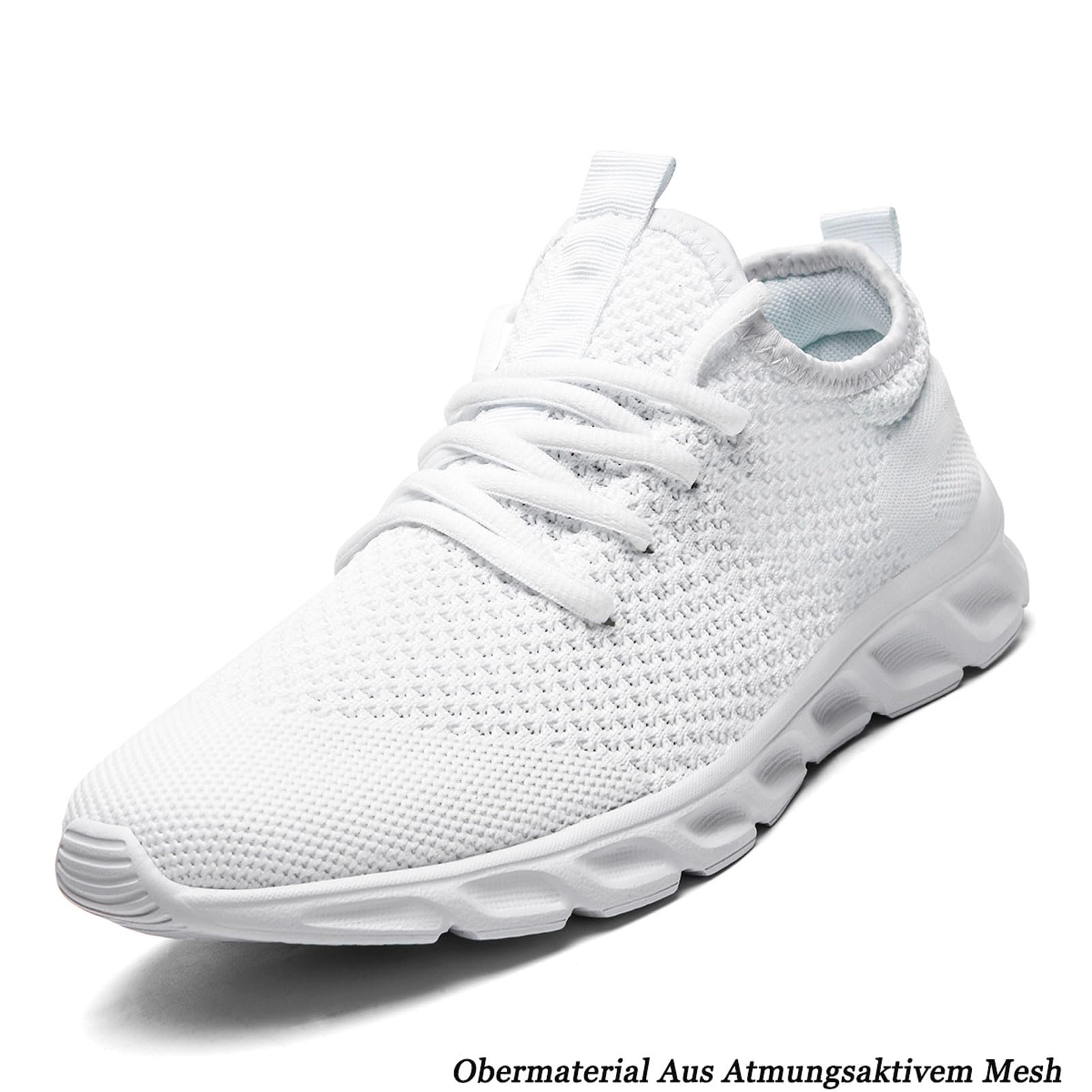 Herren Sneaker Walkingschuhe Atmungsaktiv Straßenlaufschuhe Leicht Freizeit Sportschuhe für Hallen Outdoor Jogging Workout Fitness Tennisschuhe Mode