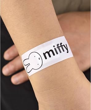Miffy The Cute Bunny Flexible Plasters in Metal Tin Box, Waterproof & Breathable First Aid Plasters for Kids & Adults, Latex-Free, Hypoallergenic, Easy Removal & Skin-Friendly, Two Sizes, 24 Plasters