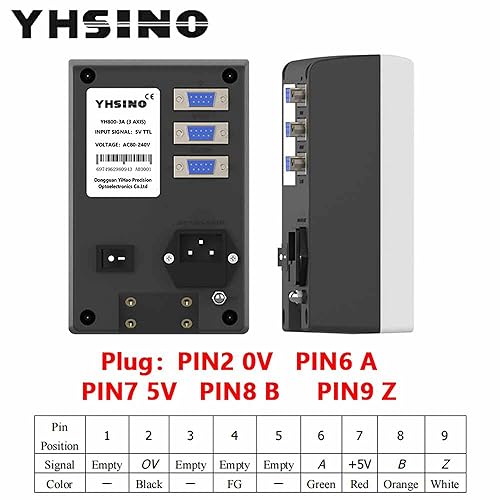 Miniatura 9 de DRO - Pantalla LCD digital de lectura para fresadora CNC, mini herramienta de torno (pantalla DRO)