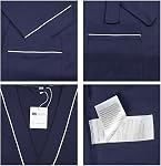 U2SKIIN Mens Cotton Robes, Lightweight Bathrobe with Hood, Soft Cotton Spa Robe for Men