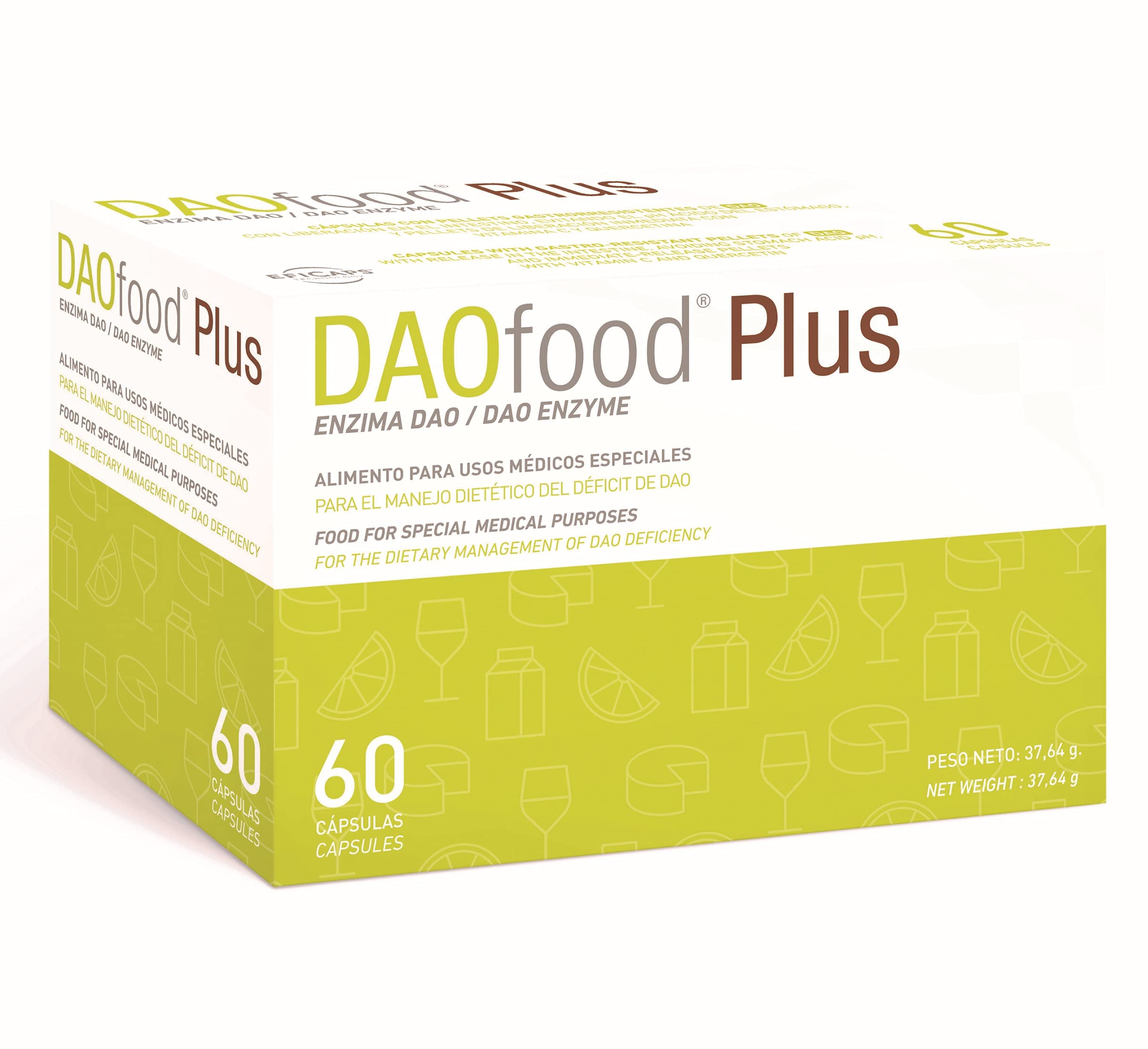 DAOfood Plus Dietary Management of DAO Deficiency 60 EFICAPS