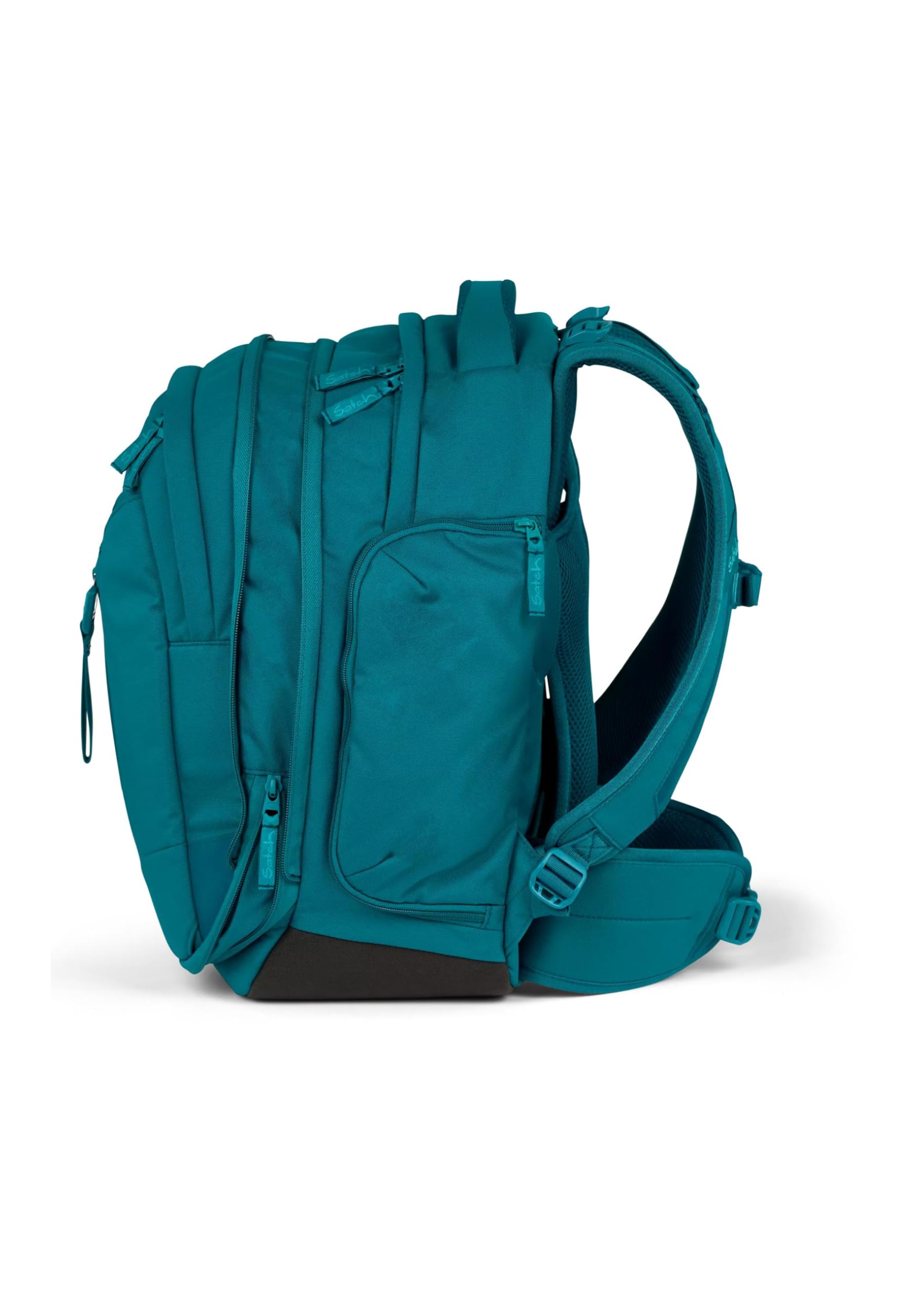 satch zaino scolastico match Deep Petrol - Petrol | Ergonomico, espandibile fino a 35 L, stabile e con tasca frontale extra per la scuola dalla 5ª classe