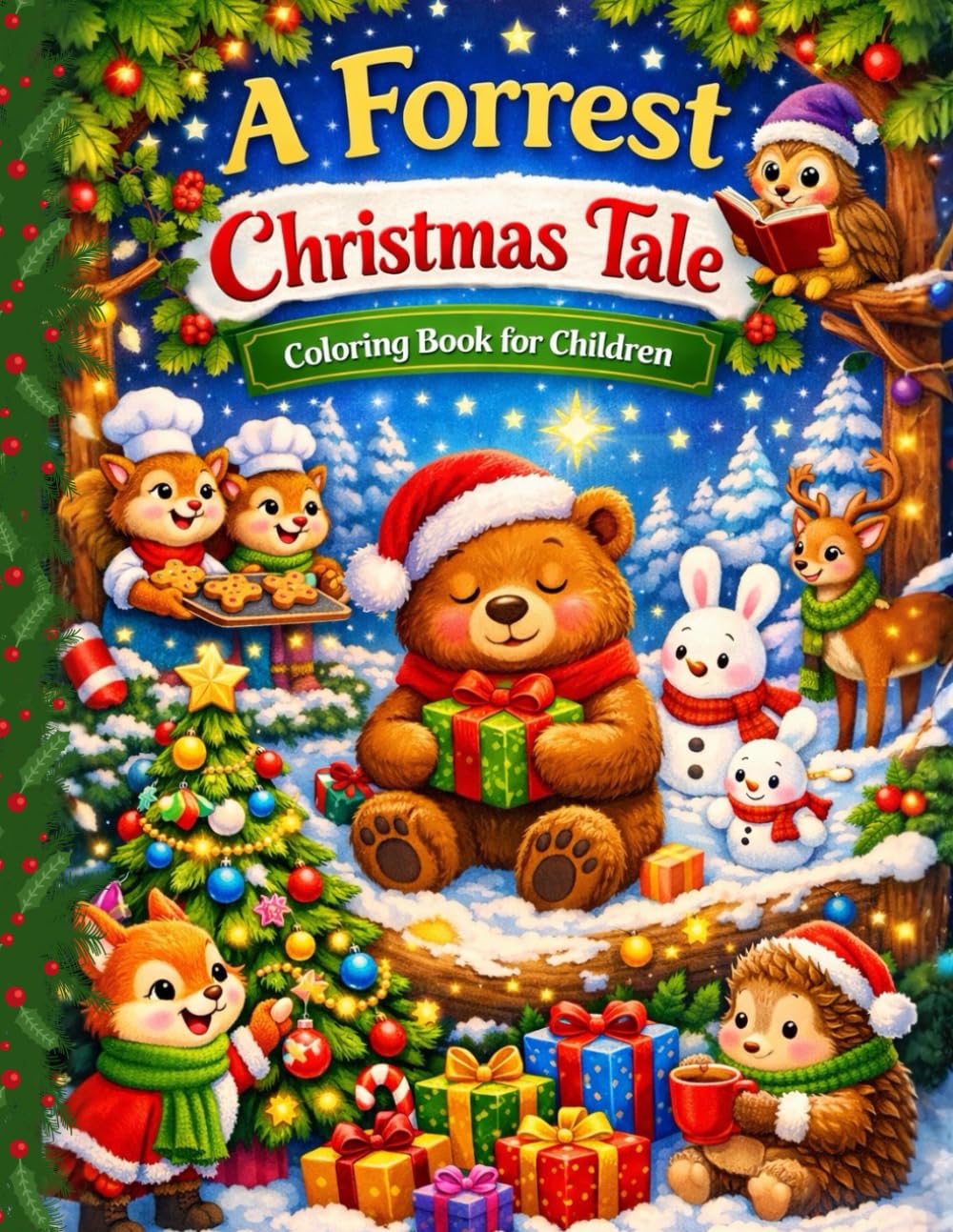 A Forrest Christmas Tale: Coloring Book